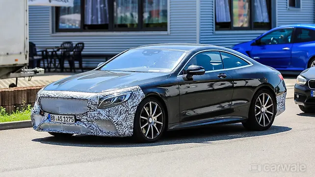 Mercedes S63 AMG Coupe facelift spotted on test Mercedes S63 AMG Coupe facelift spotted on test