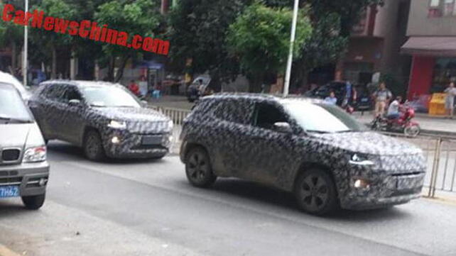 New Jeep Compass spied testing in China