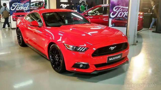 Photo Gallery: India-spec Ford Mustang Photo Gallery: India-spec Ford Mustang