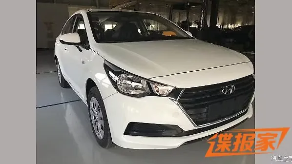 2018 Hyundai Verna production version spotted in China 2018 Hyundai Verna production version spotted in China