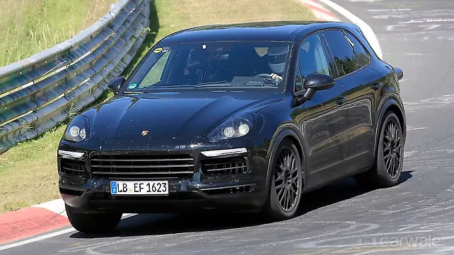 2018 Porsche Cayenne inches closer to production 2018 Porsche Cayenne inches closer to production