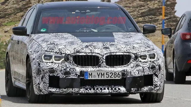 Next generation BMW M5 spotted in Spain Next generation BMW M5 spotted in Spain