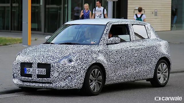 Next-gen Suzuki Swift spied on test again Next-gen Suzuki Swift spied on test again