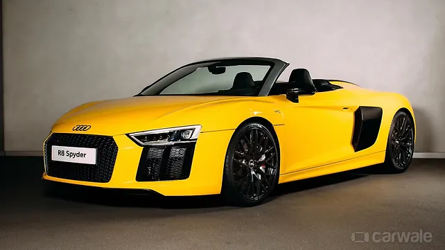 Audi R8 Spyder launched in the UK Audi R8 Spyder launched in the UK