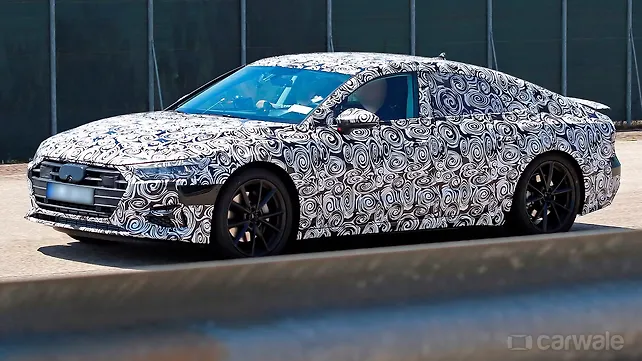 Next-gen Audi A7 spied in production trim Next-gen Audi A7 spied in production trim