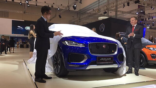 India-bound Jaguar F-Pace unveiled at 2016 Indonesia Auto Show