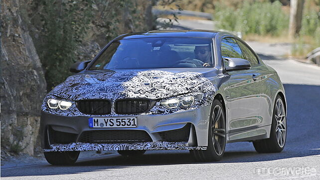 BMW M4 facelift in the works; Spotted testing