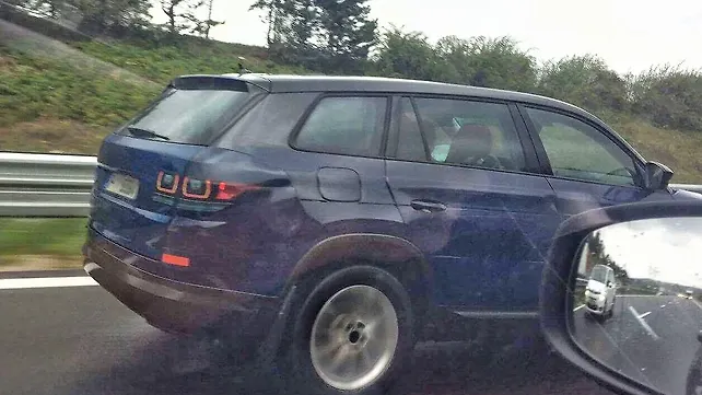 Skoda Kodiaq spied undisguised ahead of official unveil next month Skoda Kodiaq spied undisguised ahead of official unveil next month