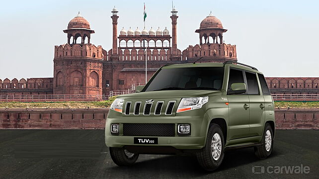 Mahindra TUV300 introduced in a new colour on Independence Day