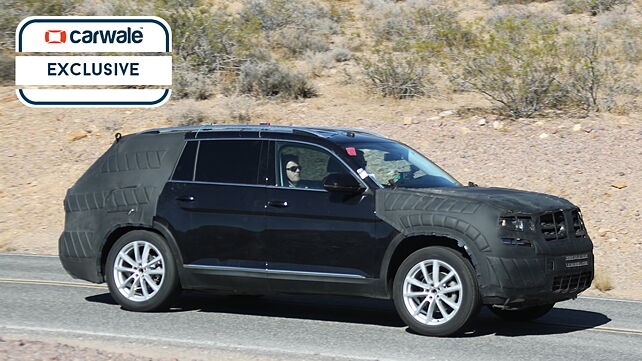 Volkswagen’s upcoming full-size SUV caught testing