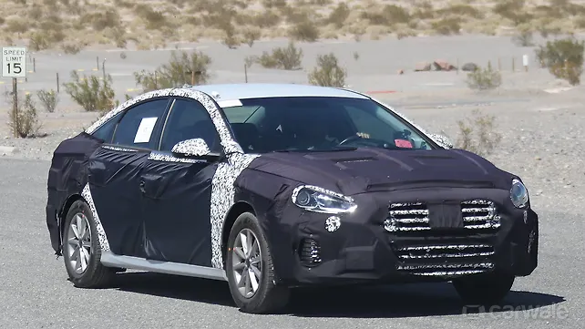 2018 Hyundai Sonata appears during testing for the first time 2018 Hyundai Sonata appears during testing for the first time