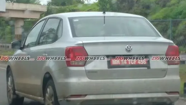 Volkswagen Ameo diesel spotted testing again Volkswagen Ameo diesel spotted testing again