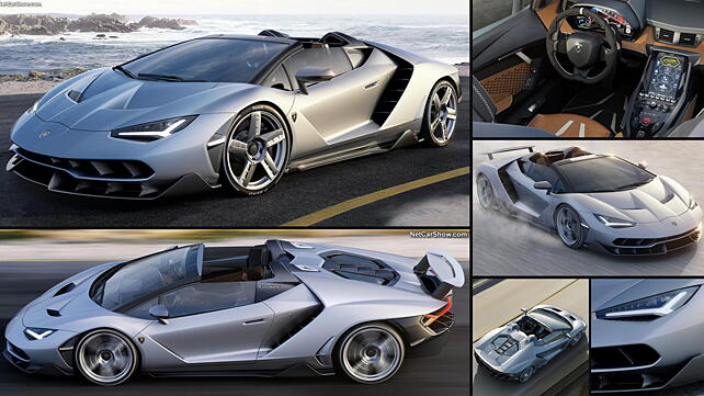 Lamborghini Centenario roadster unveiled