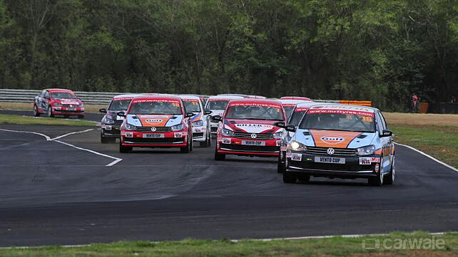 Karminder Pal Singh wins Race 1 of Round 3 of Vento Cup 2016