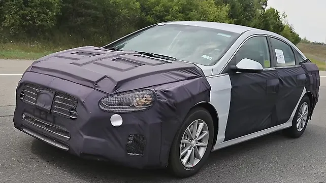 2018 Hyundai Sonata spied again 2018 Hyundai Sonata spied again