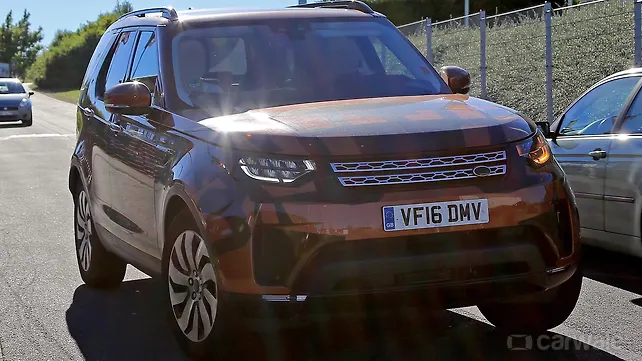 Next generation Land Rover Discovery spotted in Germany Next generation Land Rover Discovery spotted in Germany