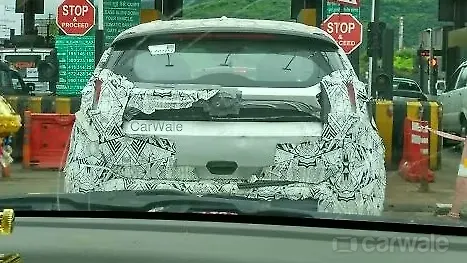 Tata Nexon takes shape; production version spied on test Tata Nexon takes shape; production version spied on test