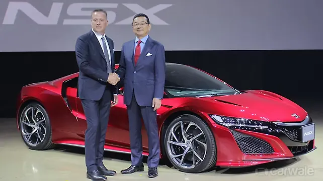 Honda reveals new Acura NSX in Japan Honda reveals new Acura NSX in Japan