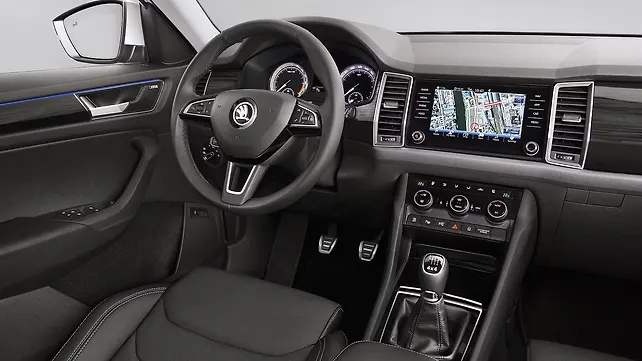 Skoda Kodiaq cabin revealed ahead of official debut Skoda Kodiaq cabin revealed ahead of official debut
