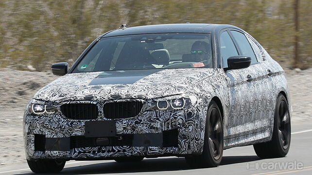 2018 BMW M5 gets detailed; Spied again