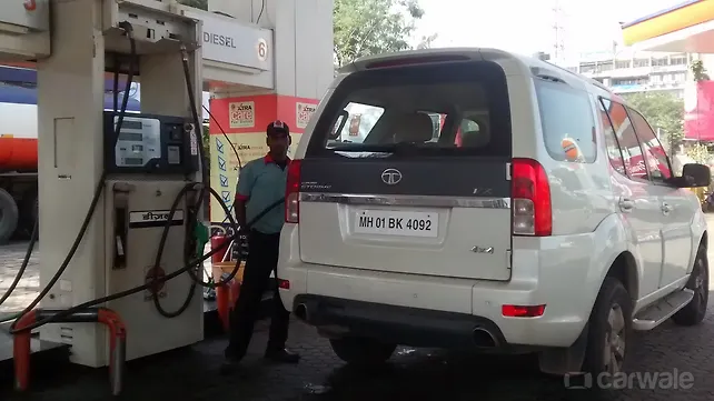 Petrol price up by Rs 3.38 per litre; diesel by Rs 2.67 Petrol price up by Rs 3.38 per litre; diesel by Rs 2.67