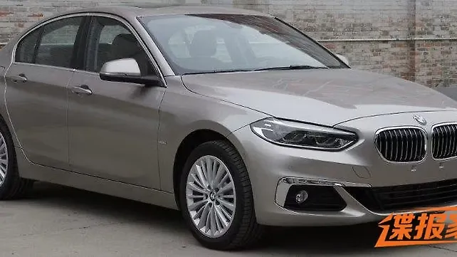 Production ready BMW 1 Series sedan spotted in China Production ready BMW 1 Series sedan spotted in China