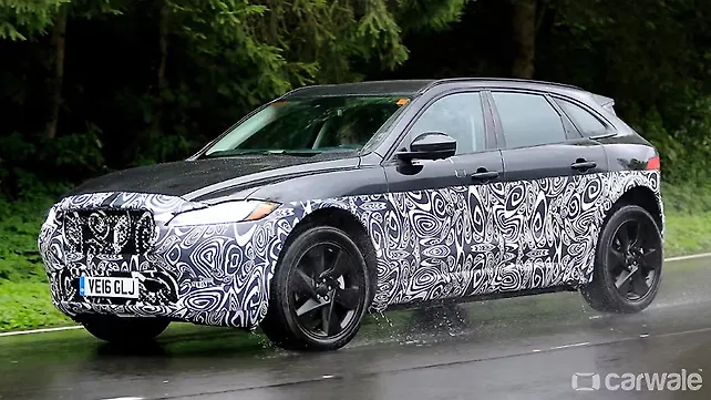Jaguar J-Pace spotted on test Jaguar J-Pace spotted on test