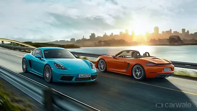 Porsche imports the 718 Cayman to India for homologation Porsche imports the 718 Cayman to India for homologation