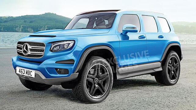 2019 Mercedes GLB might turn out to be a baby G-Wagen