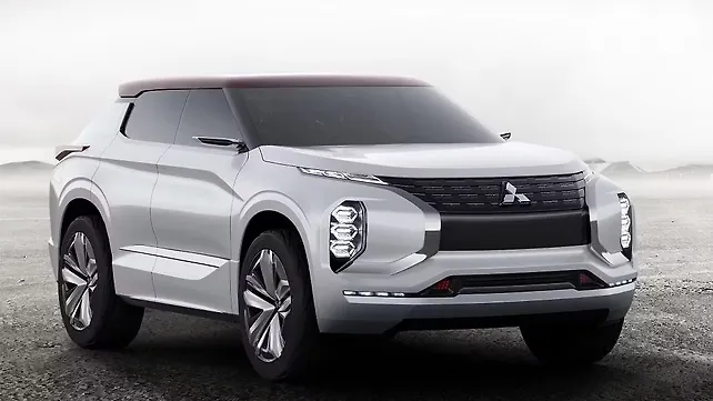 Mitsubishi Ground Tourer uncovered ahead of Paris debut Mitsubishi Ground Tourer uncovered ahead of Paris debut