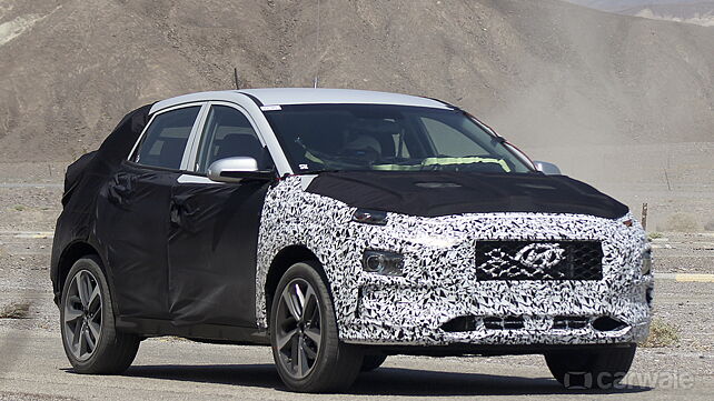 Hyundai’s new mini SUV spied in the US
