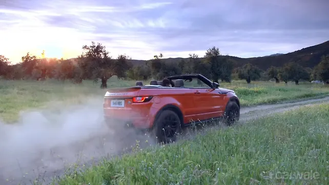 Range Rover Evoque Convertible imported to India for homologation Range Rover Evoque Convertible imported to India for homologation
