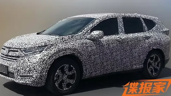 Next generation Honda CR-V spotted testing in China Next generation Honda CR-V spotted testing in China