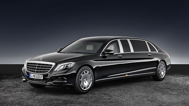 Mercedes Maybach S600 Pullman Guard revealed ahead of Paris