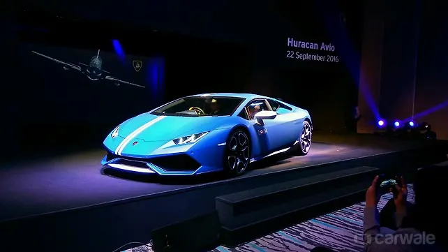 Lamborghini Huracan Avio launched at Rs 3.71 crore Lamborghini Huracan Avio launched at Rs 3.71 crore