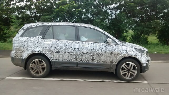 Tata continues extensive highway testing of the Hexa