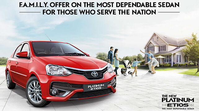 Toyota announces Etios special offer for central and state government employees