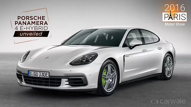 2016 Paris Motor Show: Porsche Panamera 4 E-Hybrid 2016 Paris Motor Show: Porsche Panamera 4 E-Hybrid