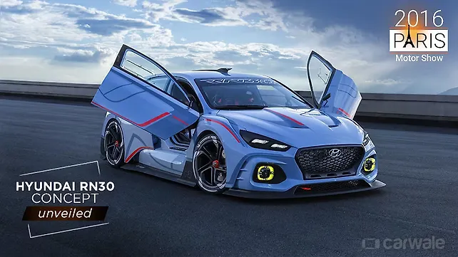 2016 Paris Motor Show: Hyundai debuts RN30 concept 2016 Paris Motor Show: Hyundai debuts RN30 concept