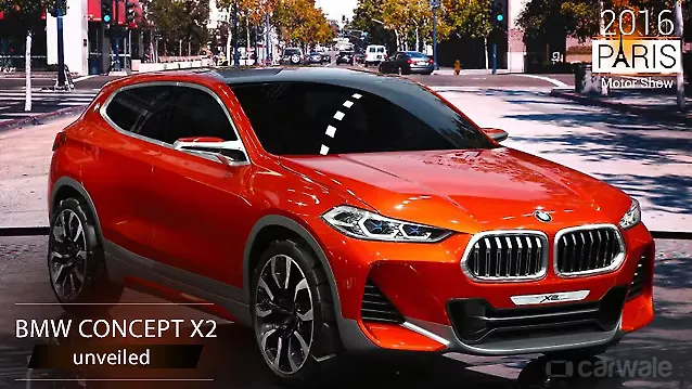 2016 Paris Motor Show: BMW Concept X2 revealed 2016 Paris Motor Show: BMW Concept X2 revealed