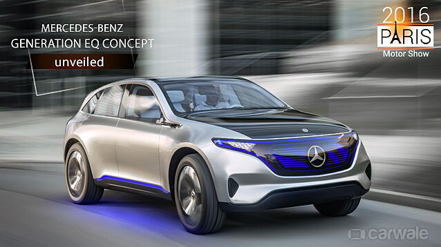 2016 Paris Motor Show: Generation EQ concept SUV marks the future of Mercedes EVs