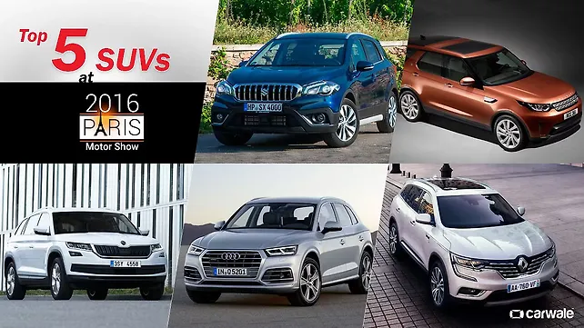 2016 Paris Motor Show Top 5 India Bound Suvs Unveiled Carwale