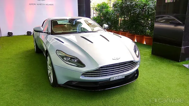 Aston Martin DB11 showcased, bookings open Aston Martin DB11 showcased, bookings open