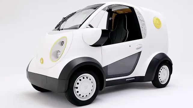 Honda 3D prints micro electric vehicle Honda 3D prints micro electric vehicle