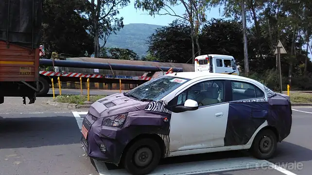 Chevrolet Essentia spotted testing Chevrolet Essentia spotted testing