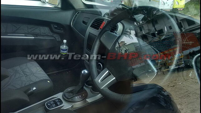 Upcoming Tata Xenon automatic spotted
