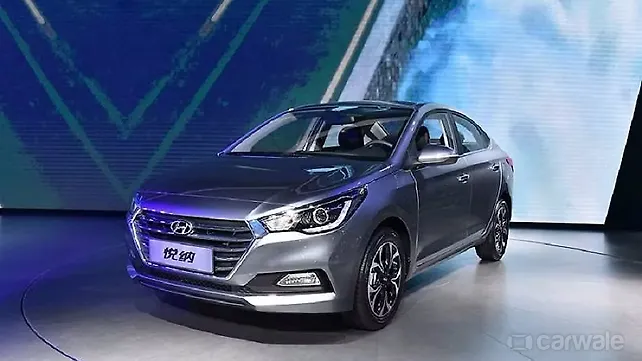 New Hyundai Verna launched in China, India launch next year New Hyundai Verna launched in China, India launch next year