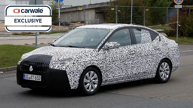 Next generation Chevrolet Sail sedan spotted testing Next generation Chevrolet Sail sedan spotted testing