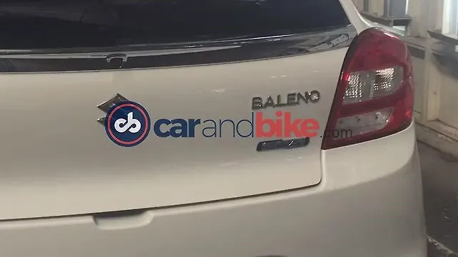 Maruti Suzuki Baleno snapped at factory with SHVS badge Maruti Suzuki Baleno snapped at factory with SHVS badge