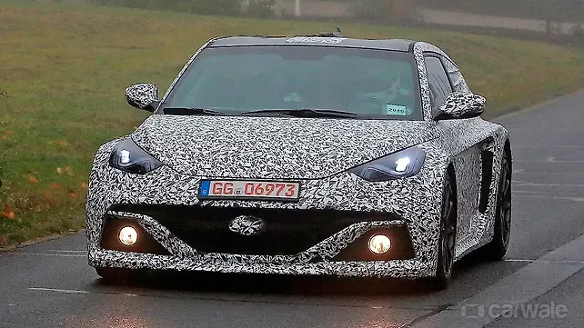 Hyundai developing mid-engine high performance hatch; Prototype spied Hyundai developing mid-engine high performance hatch; Prototype spied